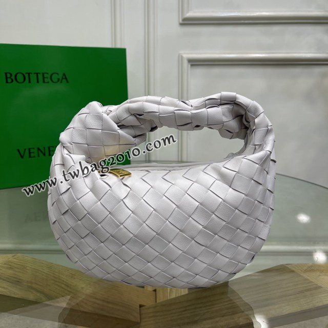 Bottega veneta高端女包 98080小號 寶緹嘉最新編織打結圓形hobo包 BVjodie新版本2代羊皮手工編織手腕包  gxz1372